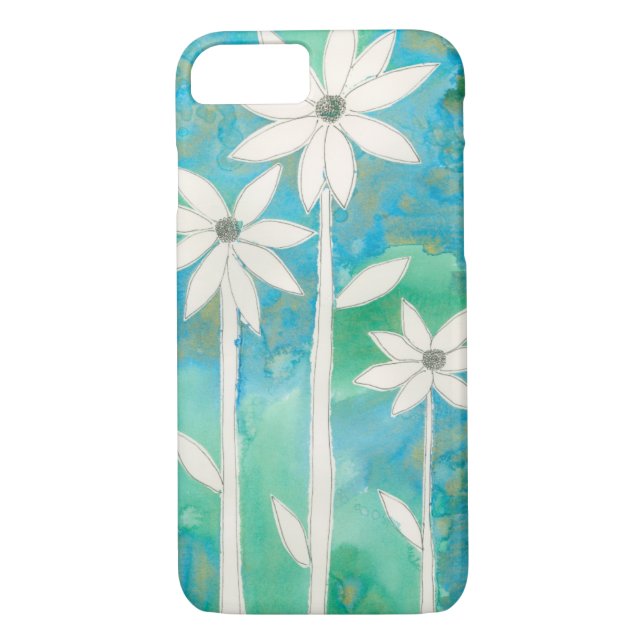 Funda De Case-Mate Para iPhone Dainty Daisies II (Reverso)