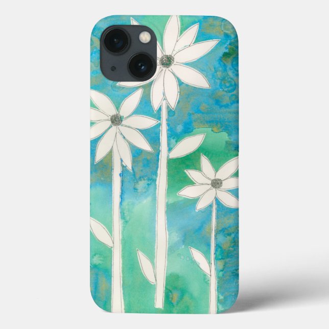 Funda De Case-Mate Para iPhone Dainty Daisies II (Reverso)