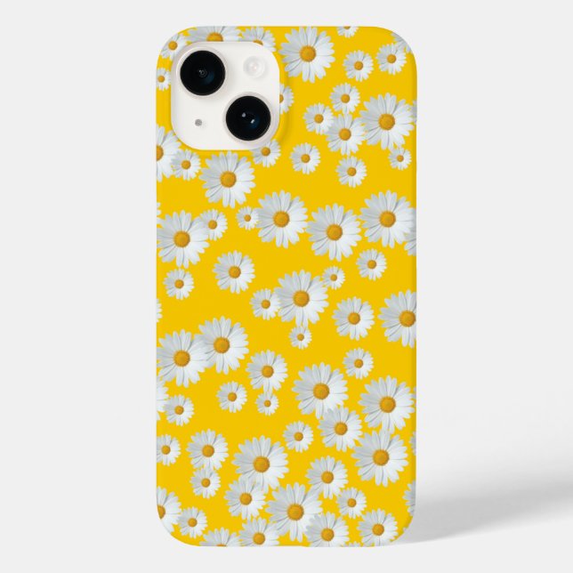Funda De Case-Mate Para iPhone Daisies (Reverso )