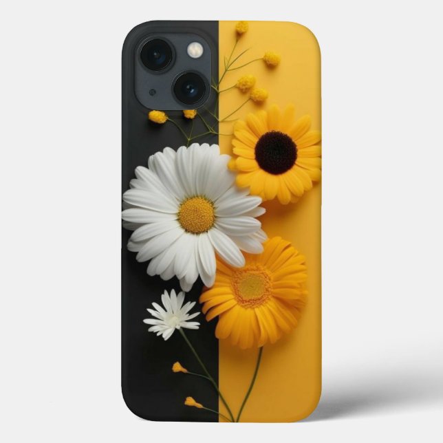 Funda De Case-Mate Para iPhone Daisies (Reverso)
