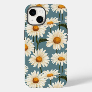 Funda Para iPhone 14 De Case-Mate Daisies en azul