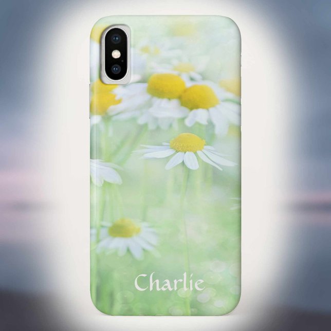 Funda De Case-Mate Para iPhone Daisies en un campo (Subido por el creador)
