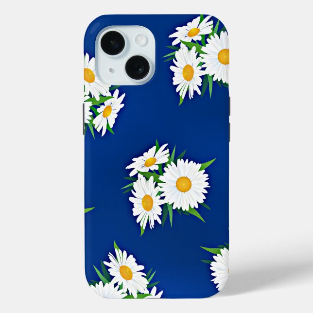 Funda De Case-Mate Para iPhone Daisies, oh maricas, (Reverso )