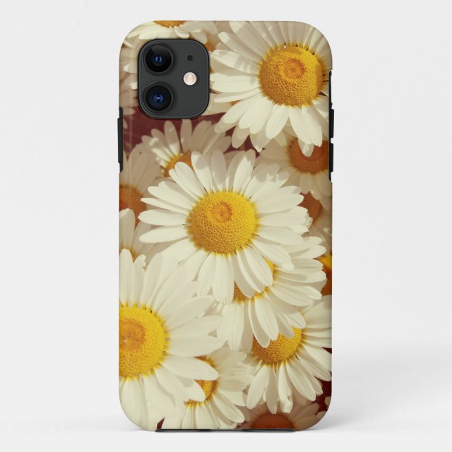 Funda De Case-Mate Para iPhone Daisies vintage (Reverso)