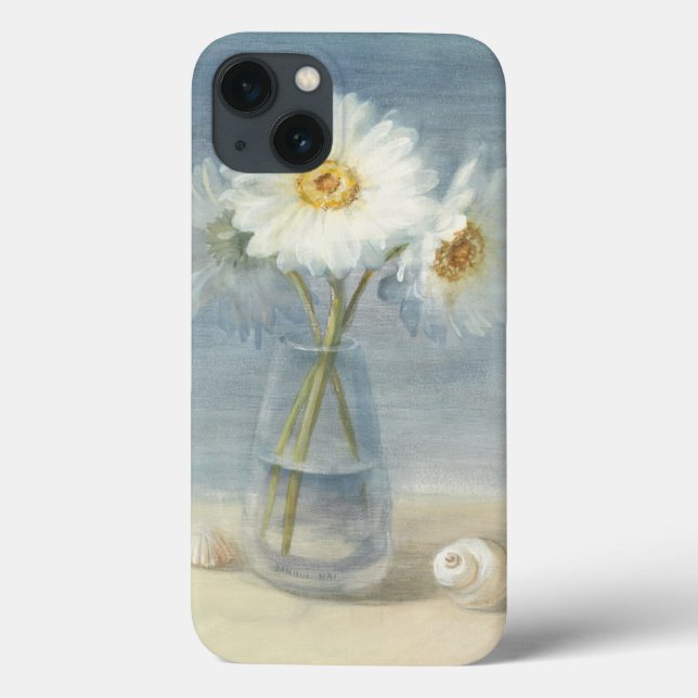 Funda De Case-Mate Para iPhone Daisies y conchas (Reverso)