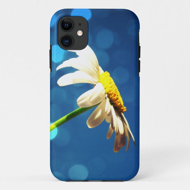 Funda De Case-Mate Para iPhone Daisy - Blue Sparkle iPhone 5 funda (Reverso)