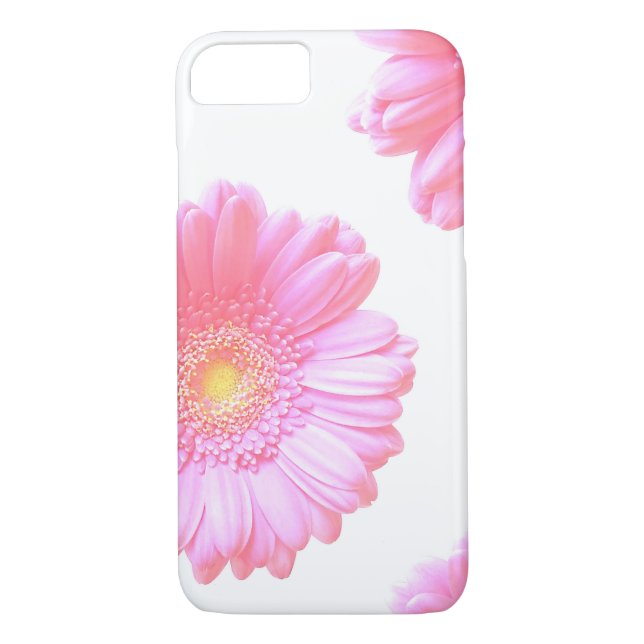 Funda De Case-Mate Para iPhone Daisy gerbera rosa claro (Reverso)