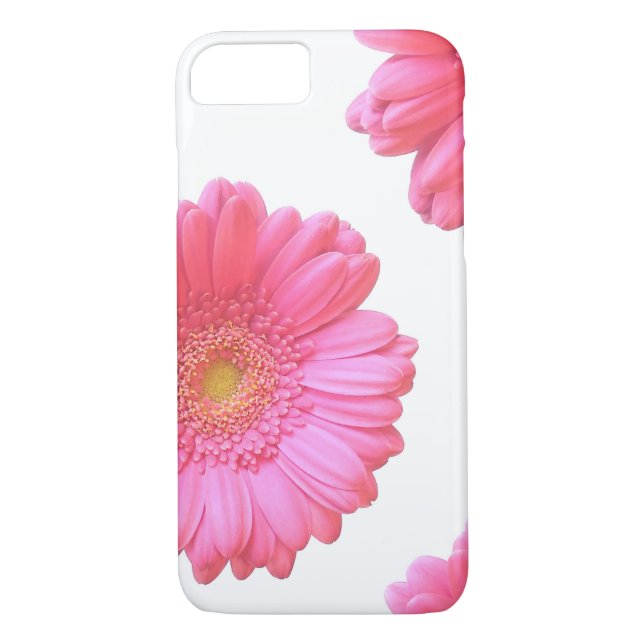 Funda De Case-Mate Para iPhone Daisy gerbera rosada (Reverso)