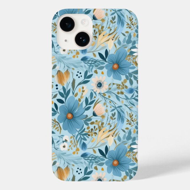 Funda De Case-Mate Para iPhone Daisy Meadow Design (Reverso )