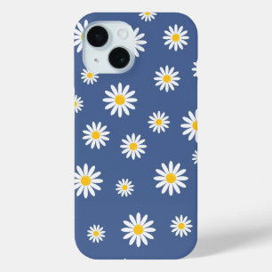 Funda Para iPhone 15 Daisy Meadows Blue