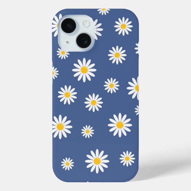 Funda De Case-Mate Para iPhone Daisy Meadows Blue (Reverso )