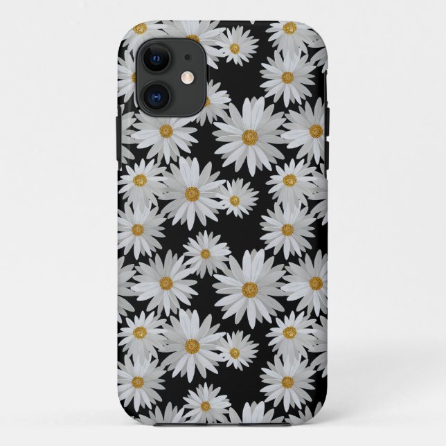 Funda De Case-Mate Para iPhone Daisy Patterned (Reverso)