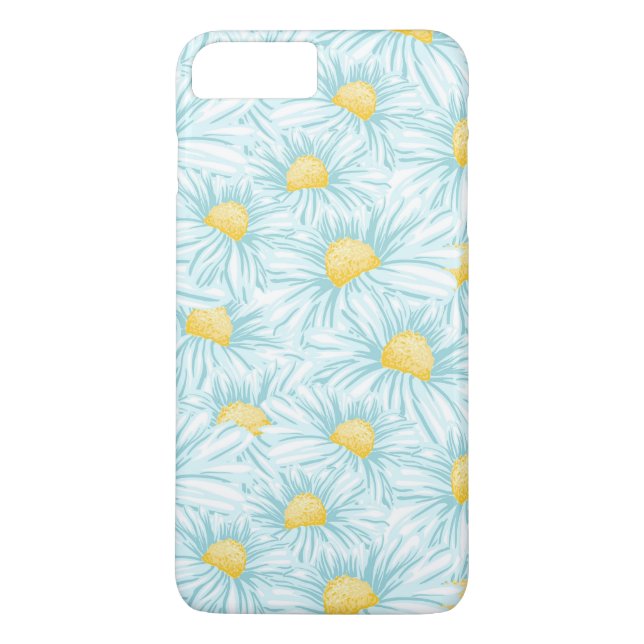 Funda De Case-Mate Para iPhone Daisy sin costura (Reverso)
