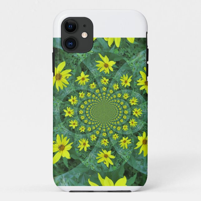 Funda De Case-Mate Para iPhone Daisy Swirl (Reverso)