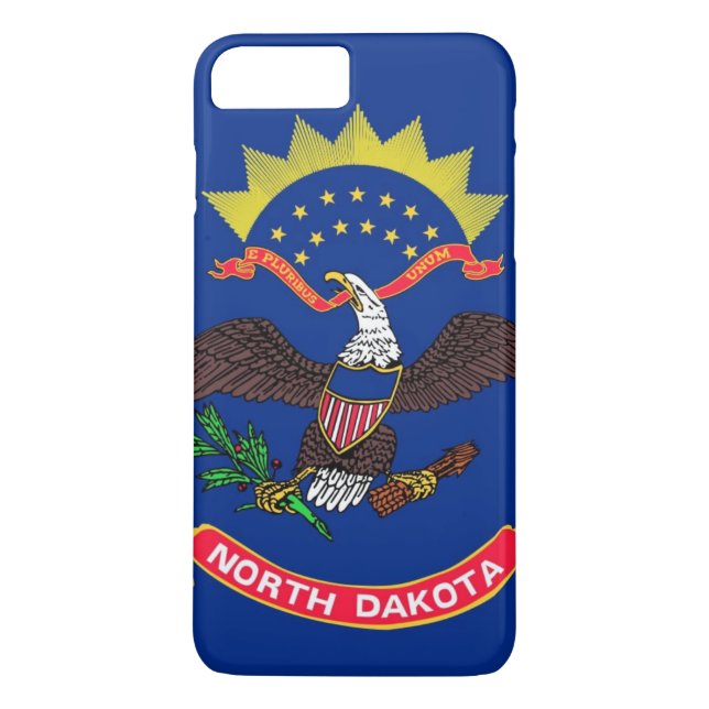 Funda De Case-Mate Para iPhone Dakota del Norte (Reverso)