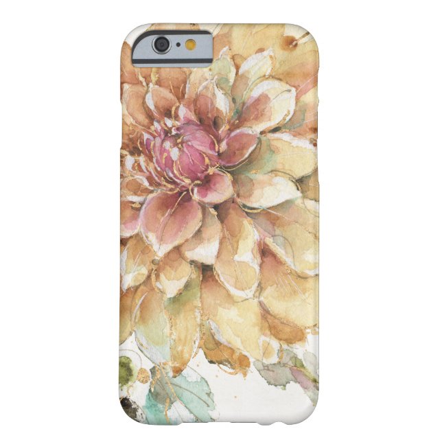 Funda De Case-Mate Para iPhone Dalia anaranjada (Reverso)