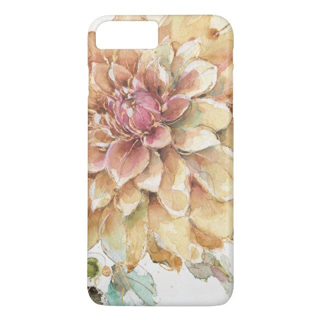 Funda De Case-Mate Para iPhone Dalia anaranjada (Reverso)