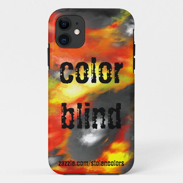Funda De Case-Mate Para iPhone Daltónico (Reverso)
