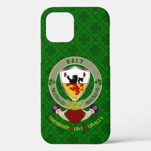 Funda Para iPhone 12 Daly Irish Shield y Claddagh Personalizados