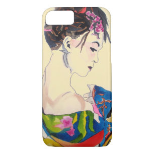 Funda Para iPhone 8/7 Dama con kimono