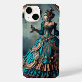 Funda Para iPhone 14 De Case-Mate Dama victoriana virgen de Circus Performer Steampu