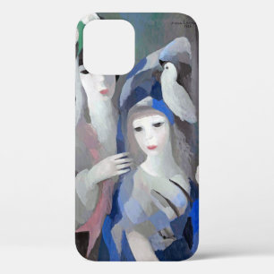 Funda Para iPhone 12 Dama y paloma, Marie Laurencin