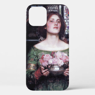 Funda Para iPhone 12 Dama y Rosas, John William Waterhouse