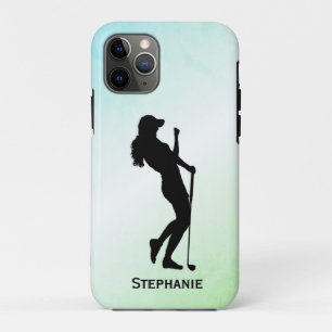 Funda Para iPhone 11 Pro Damas de golf Green