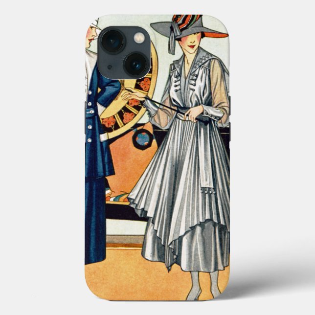 Funda De Case-Mate Para iPhone Damas de moda (Reverso )