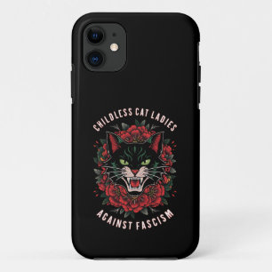 Funda Para iPhone 11 Damas Gatunas sin Hijos Contra el Fascismo