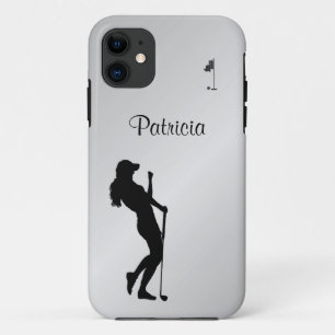 Funda Para iPhone 11 Damas Golfer Personal