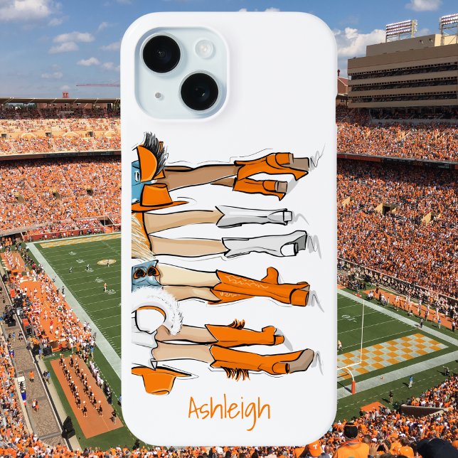 Funda De Case-Mate Para iPhone Damas personalizadas de Tennessee / Botas naranjas (Subido por el creador)