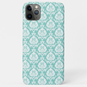 Funda Para iPhone 11 Pro Max Damasco azul Eggshell