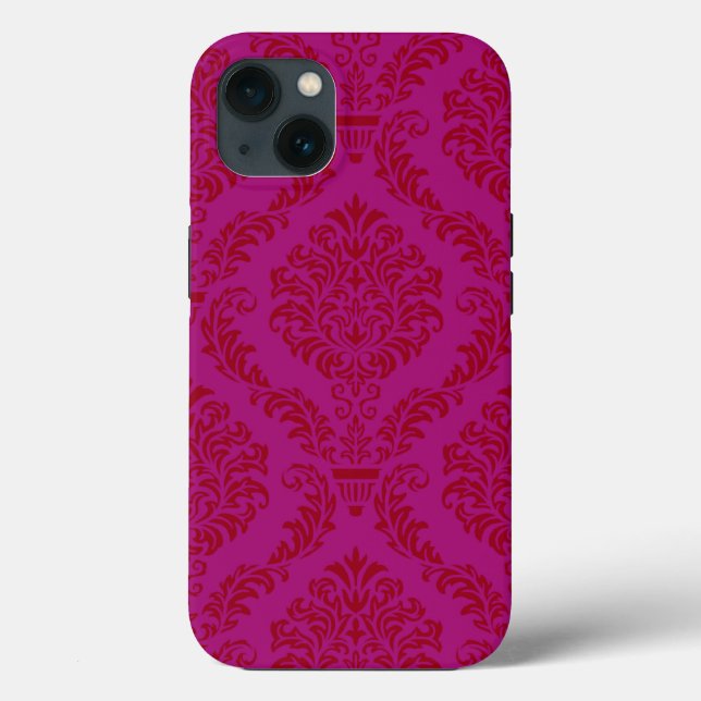Funda De Case-Mate Para iPhone Damasco barroco #12 @ Sonoletre (Reverso )