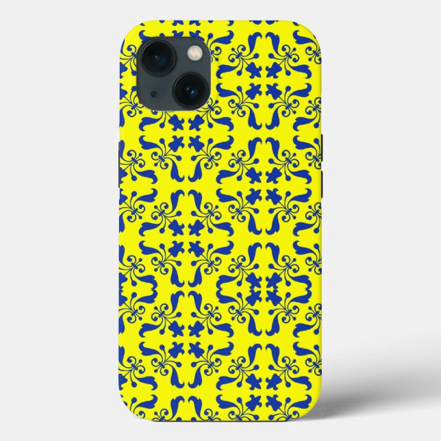 Funda De Case-Mate Para iPhone Damasco barroco #7 @ Sonoletre (Reverso )