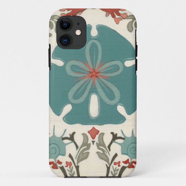 Funda De Case-Mate Para iPhone Damasco costero II (Reverso)