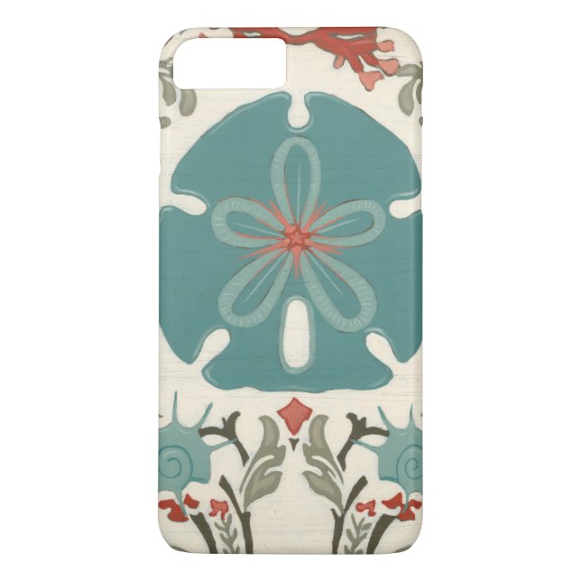 Funda De Case-Mate Para iPhone Damasco costero II (Reverso)