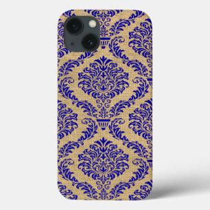 Funda Para iPhone 13 Damasco de Blue Pariods