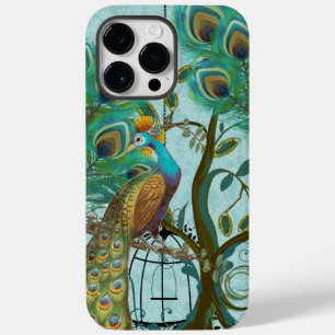 Funda Para iPhone 14 Pro Max De Case-Mate Damasco de pavos reales
