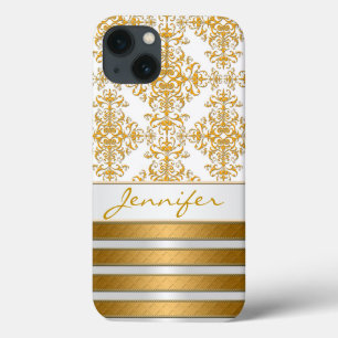title_seo2 Damasco Dorado y Rayas Personalizado