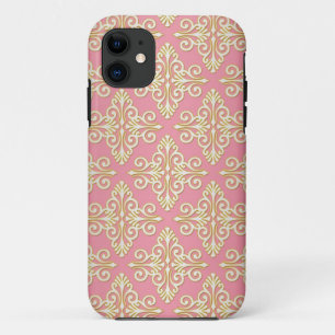 title_seo2 Damasco femenino rosa y amarillo