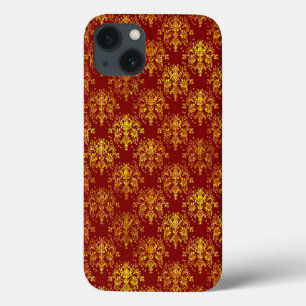 Funda Para iPhone 13 Damasco rico del día de fiesta