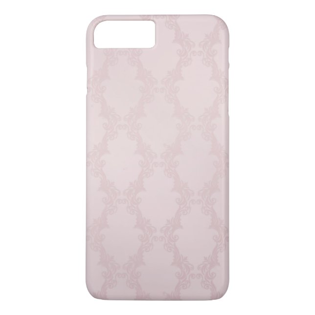 Funda De Case-Mate Para iPhone damasco rosa rubor (Reverso)