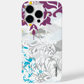 Funda Para iPhone 14 Pro Max De Case-Mate Damasco y lámparas de araña en el diseño abstracto