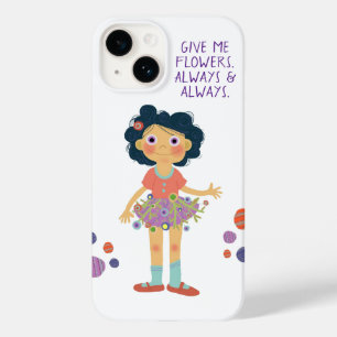 Funda Para iPhone 14 De Case-Mate Dame flores