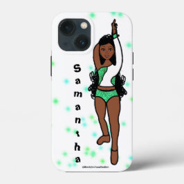 Funda Para iPhone 13 Mini Dancer personalizado iPhone / iPad estuche Green S
