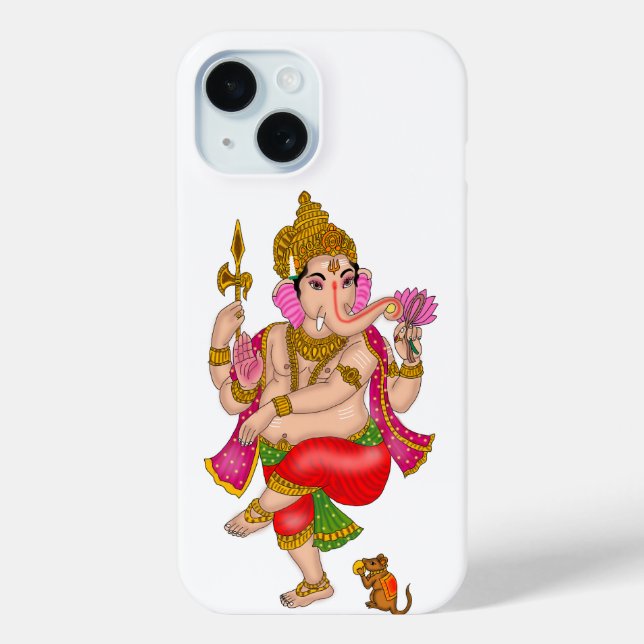 Funda De Case-Mate Para iPhone Dancing Ganesha Phone Cover (Reverso )