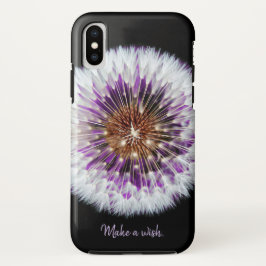 Funda Para iPhone XS Dandelion colorido | Flor | Wish Flower