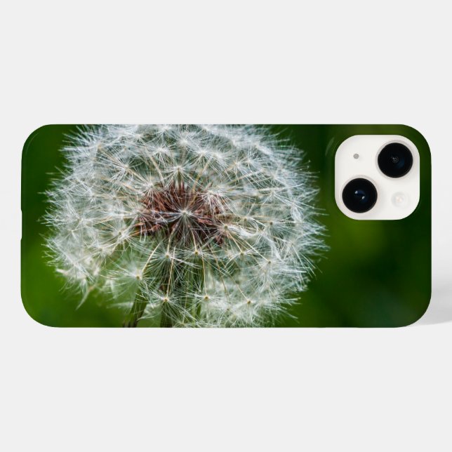 Funda De Case-Mate Para iPhone Dandelion En El Estuche Para iPhone Ligero (Reverso  (Horizontal))