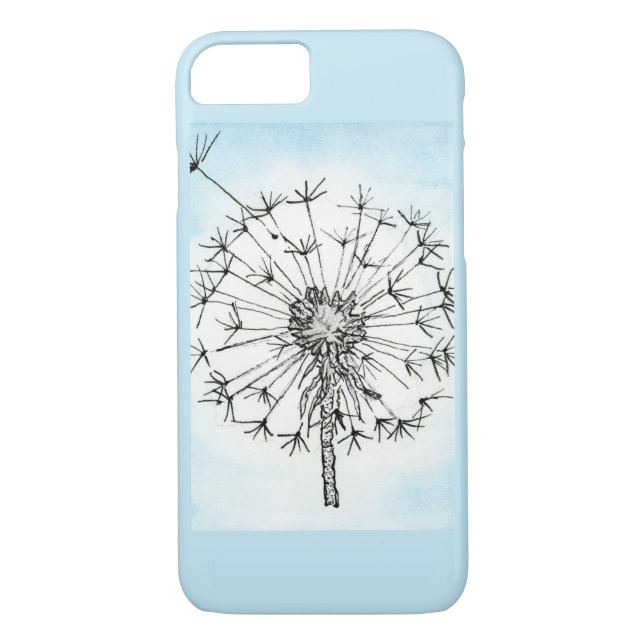 Funda De Case-Mate Para iPhone Dandelion esperando la brisa (Reverso)